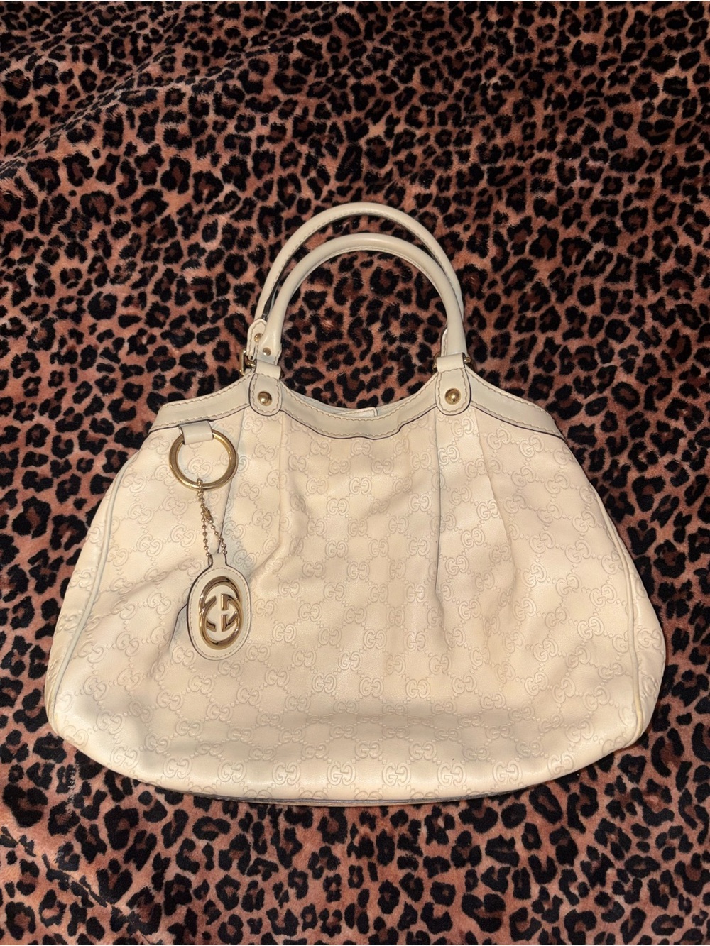 Gucci Guccissima Leather Sukey Medium Tote Bag